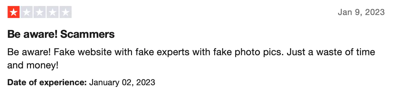 EduBirdie review on TrustPilot